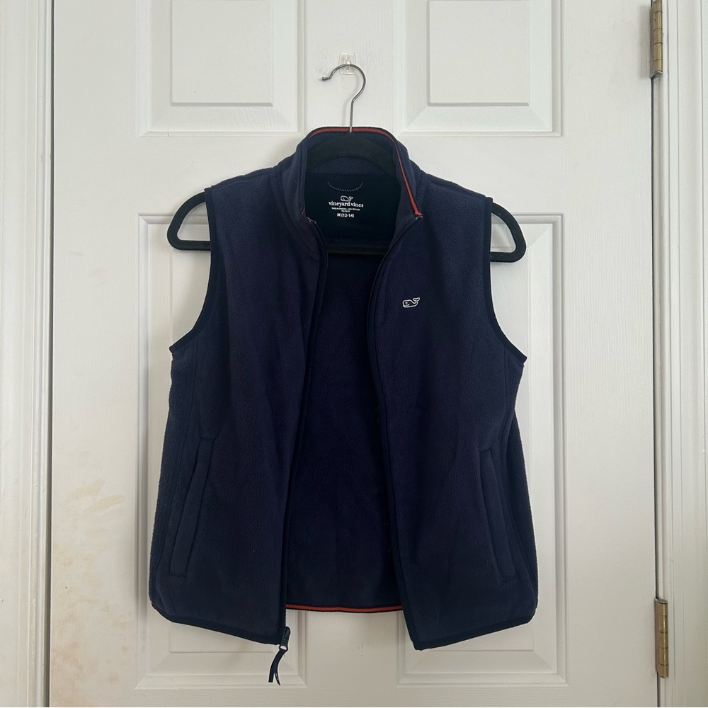 Boy’s Vineyard Vines fleece zip up vest